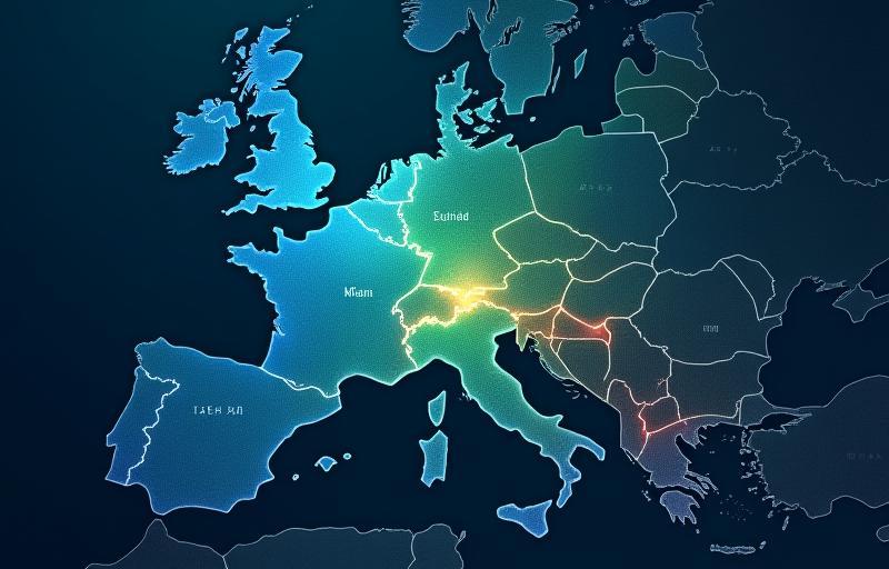 Coverage map showing ReteMobile's network reach in Italy